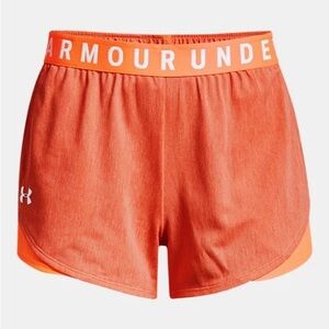 Under Armour Women's Vibrant Orange Athletic Shorts